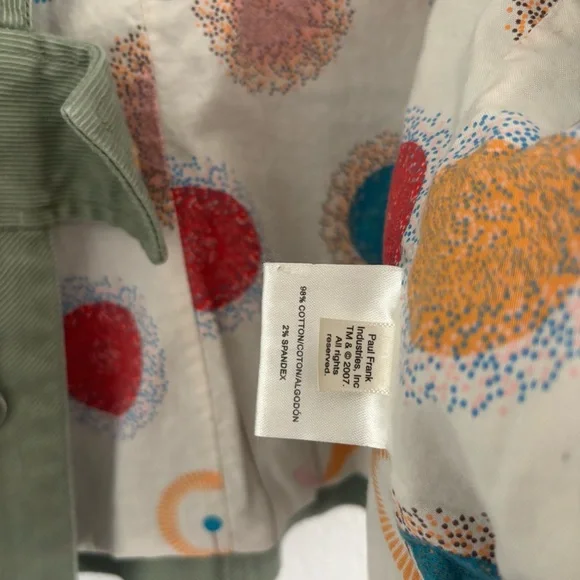 Paul Frank Women's Size Medium Green Jacket - Picture 3 of 4